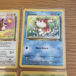 Jungle Bundle x9 Pokemon Collectible Cards Near Mint In Sleeves 1999 - Image 4