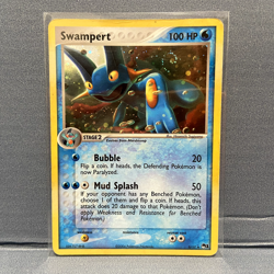Swampert (5/17) - Pokemon Pop Series 1 - Holo Card - MP - Image 1