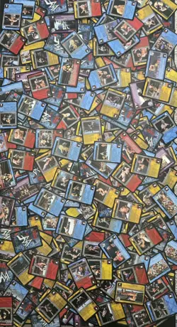 WWE Raw Deal CCG: 1,000 Common/Uncommon Card Lot - Image 2