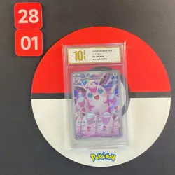 Pokemon Card M2 091/080 Wigglytuff AR Scarlet & Purple Inferno Grade10 - Image 1