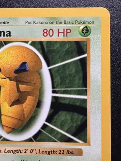 Shadowless Kakuna 33/102 Base Set Wotc Pokemon Card Rare LP - Image 4