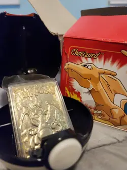 Pokemon Charizard 23K Gold-Plated Trading Card Limited Edition - Image 1