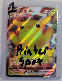 Pikachu VMAX Pokemon SWSH062 Sword & Shield Promo Cards Holo (1 of 2) - Image 4