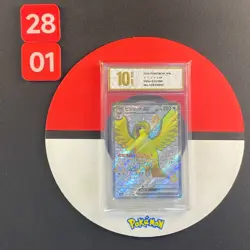 Shiny Pidgeot ex SR SV4a 335/190 Japanese Pokemon Card Grade10 - Image 1