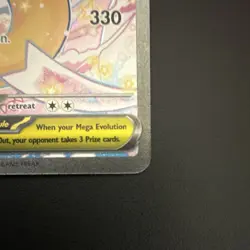 Mega Dragonite EX Secret Rare ASC 290/217 Full Art Holo Pokemon Card 370 HP - Image 2