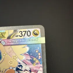 Mega Dragonite EX Secret Rare ASC 290/217 Full Art Holo Pokemon Card 370 HP - Image 5