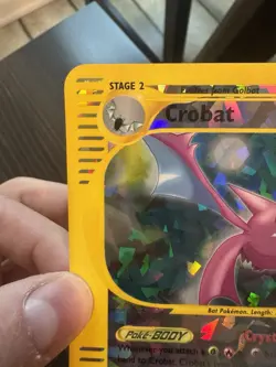 Crystal Crobat 10/12 - Skyridge Box Topper 2003 E Series Jumbo Card Pokemon - NM - Image 5