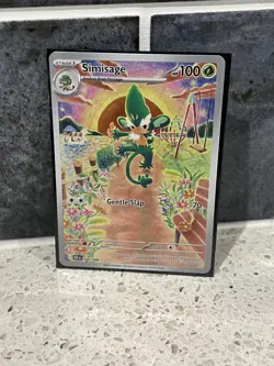 Pokemon TCG simisage, accelgor and tympole 3 card bundle - Image 1