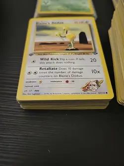 461 1st Edition Collection Pokemon Cards WOTC Fossil, neo, Gym, Common/Uncommon - Image 2