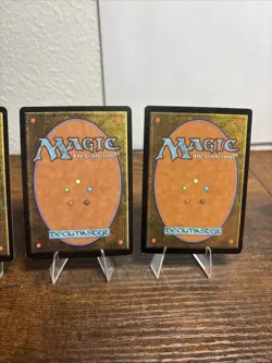 Magic the Gathering Dark Ritual Card Urza's Saga X4 above Lp close to Nm - Image 5