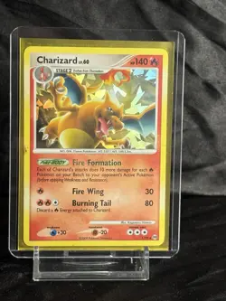 Charizard LV. 60 Arceus Cracked Ice Holo 1/99 Pokemon TCG 2009 Card MP - Image 2