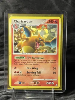 Charizard LV. 60 Arceus Cracked Ice Holo 1/99 Pokemon TCG 2009 Card MP - Image 3