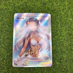 Nessa Pokemon Waifu Goddess Story Waifu Card Girl Holo Anime Super Hot - Image 2