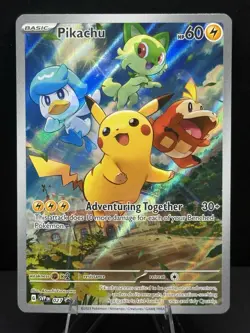 Pikachu 027 Sv: Scarlet & Violet Promo Cards Holo - Image 1