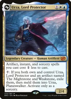 ** Urza, Lord Protector ** [NM] MTG Brother's War Mythic Rare (225) Commander - Image 1