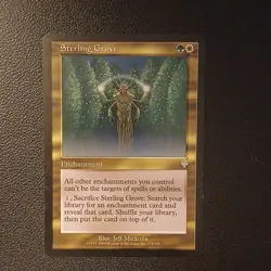 Sterling Grove Invasion Uncommon NM MTG Magic The Gathering - Image 1