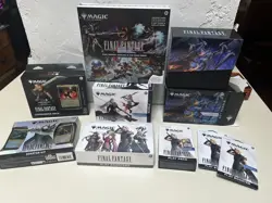 MTG Final Fantasy BIG LOT of 8 Scene, Bundle, Booster Box Play Packs New Sealed - Image 1