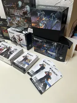 MTG Final Fantasy BIG LOT of 8 Scene, Bundle, Booster Box Play Packs New Sealed - Image 3