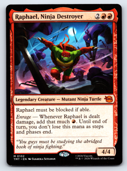 Raphael, Ninja Destroyer - TMNT Ninja Turtles - MTG - Image 1