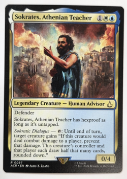 Sokrates, Athenian Teacher Universes Beyond: Assassin's Creed Regular - Image 1