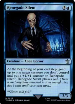 Renegade Silent - Foil - Doctor Who - 53 NM - Image 2