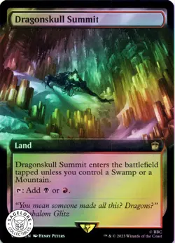 Dragonskull Summit Extended Art - Foil - Doctor Who - (490) NM - Image 1