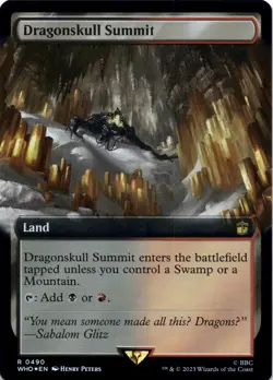 Dragonskull Summit Extended Art - Foil - Doctor Who - (490) NM - Image 2