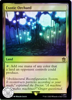 Exotic Orchard - Foil - Doctor Who - (276) NM - Image 1