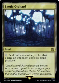 Exotic Orchard - Foil - Doctor Who - (276) NM - Image 2