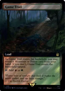 Game Trail Extended Art Surge - Foil - Doctor Who - (1091) NM - Image 1