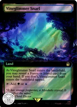 Vineglimmer Snarl Extended Art Surge - Foil - Doctor Who - 1123 NM - Image 1