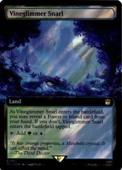 Vineglimmer Snarl Extended Art Surge - Foil - Doctor Who - 1123 NM - Image 2
