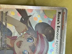Pokemon Rosa's Encouragement Full Art Holo Trainer-Supporter Card POR 123 /088 - Image 5