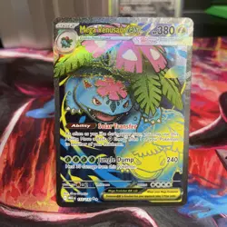 MEGA VENUSAUR EX - 155/132 - ULTRA RARE - MEGA EVOLUTION - POKEMON - - NM - Image 1
