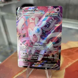 Sylveon VMAX 075/203 Pokemon TCG SWSH: Evolving Skies NM - Image 1