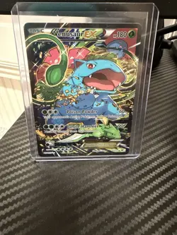 Venusaur EX XY123 XY Holo Full Art Black Star Promo Pokemon TCG - Image 1