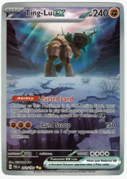 Ting-Lu ex 2023 Pokemon #263/193 Double Rare SV Paldea Evolved - Image 1