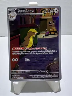 Gumshoos 153/132 Mega Evolution Illustration Rare Pokemon TCG NM - Image 1