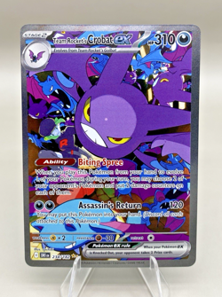 Pokemon - Team Rocket's Crobat ex - 234/182 - SV10: Destined Rivals (DRI) - Image 1