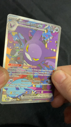 Pokemon - Team Rocket's Crobat ex - 234/182 - SV10: Destined Rivals (DRI) - Image 2