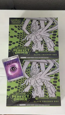 *IN HAND* Pokemon Mega Evolution Perfect Order Pokemon Center ETB - Image 1