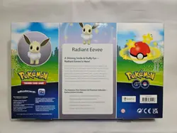 Pokemon TCG: Pokemon GO Radiant Eevee Premium Collection Factory Sealed - NEW! 820650850523 - Image 2