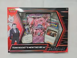 Team Rocket Mewtwo EX Premium Collection Box - Pokemon TCG NEW Destined Rivals - Image 1