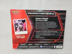 Team Rocket Mewtwo EX Premium Collection Box - Pokemon TCG NEW Destined Rivals - Image 2
