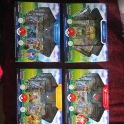 Pokemon GO Special Collection Box Alolan Exeggutor V Team Mystic Instinct Valor - Image 1