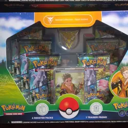 Pokemon GO Special Collection Box Alolan Exeggutor V Team Mystic Instinct Valor - Image 4