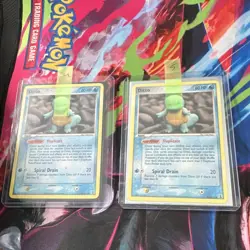 Two Pokemon EX Delta Species Ditto Squirtle - Image 1