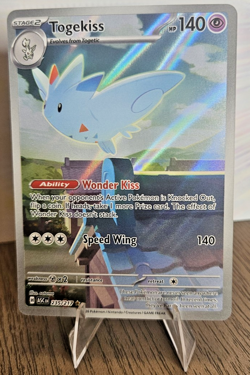 Togekiss 235/217 Ascended Heroes Pokemon TCG Full Art Illustration Rare Mint NM - Image 1