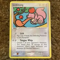 Pokemon TCG EX Fire Red Leaf Green Lickitung #37/112 - Image 1