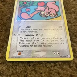 Pokemon TCG EX Fire Red Leaf Green Lickitung #37/112 - Image 3